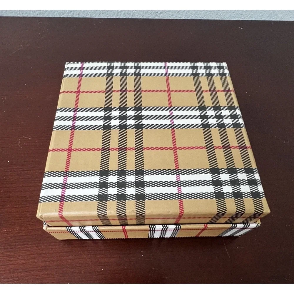 Lot‎ of 5 Luxury Designer Brand Empty boxes - Hermes Tiffany Burberry Armani